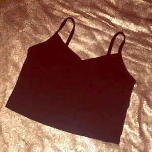 Black Crop Top
